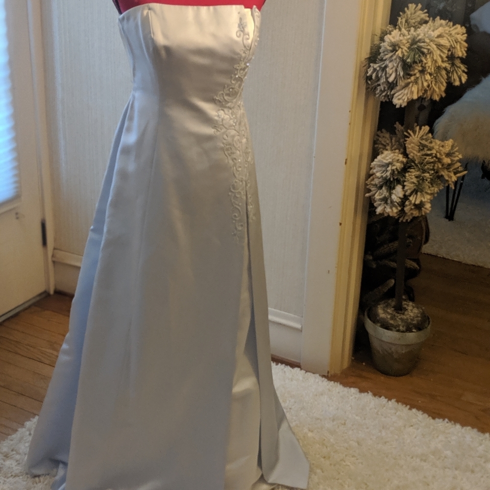 Gorgeous Michealangelo light blue gown